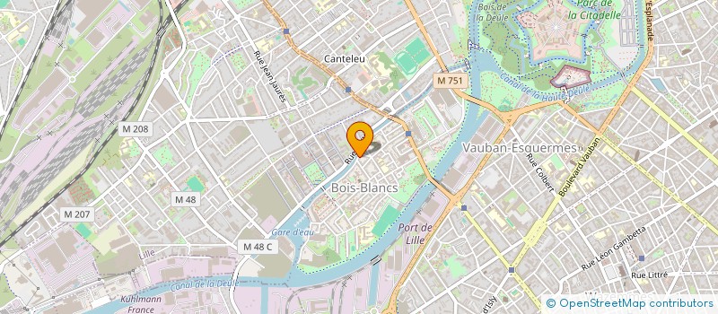 localisation de l'entreprise MONSIEUR EMMANUEL RAMEL à LILLE