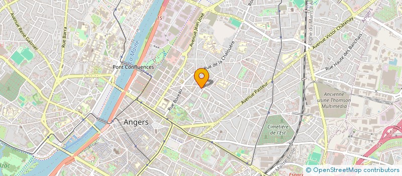 localisation de l'entreprise MONSIEUR EMMANUEL RANNOU à ANGERS
