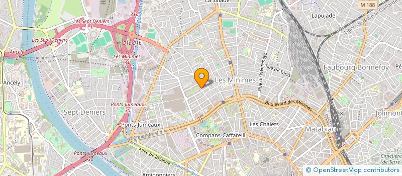 localisation de l'entreprise MONSIEUR EMMANUEL RATHAR  TOULOUSE