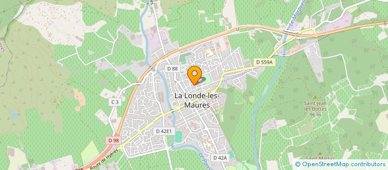 localisation de l'entreprise MONSIEUR EMMANUEL RAULIC à LA LONDE-LES-MAURES