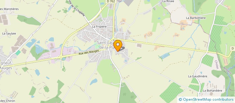 localisation de l'entreprise MONSIEUR EMMANUEL RAULIN-CURY  MAUGES-SUR-LOIRE