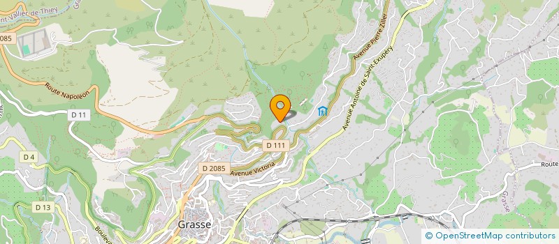 localisation de l'entreprise MONSIEUR EMMANUEL RAVEAU  GRASSE