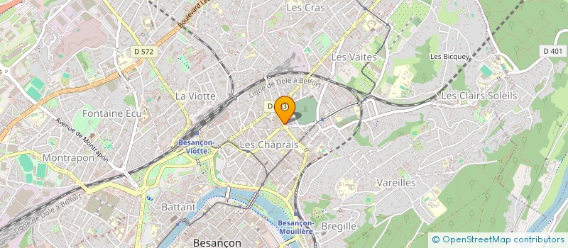 localisation de l'entreprise MONSIEUR EMMANUEL RAYMOND SANCEY  BESANCON