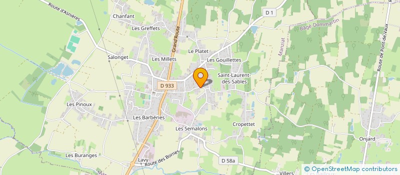 localisation de l'entreprise MONSIEUR EMMANUEL REBOUX  MANZIAT