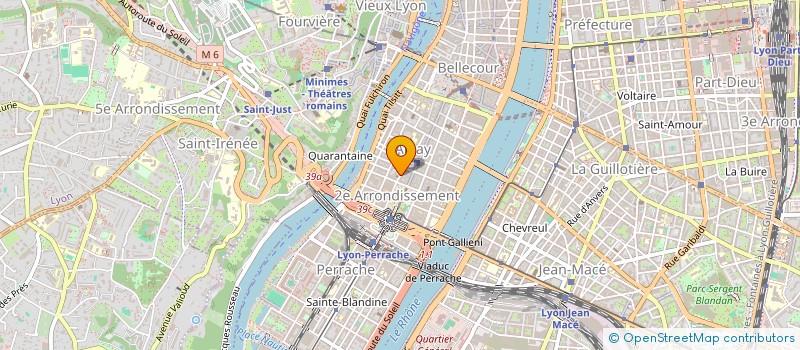 localisation de l'entreprise MONSIEUR EMMANUEL RECLAIR  LYON