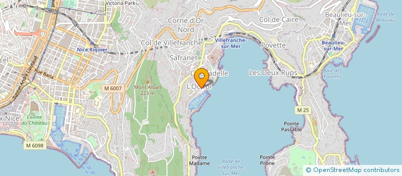 localisation de l'entreprise MONSIEUR EMMANUEL REGENT à VILLEFRANCHE-SUR-MER