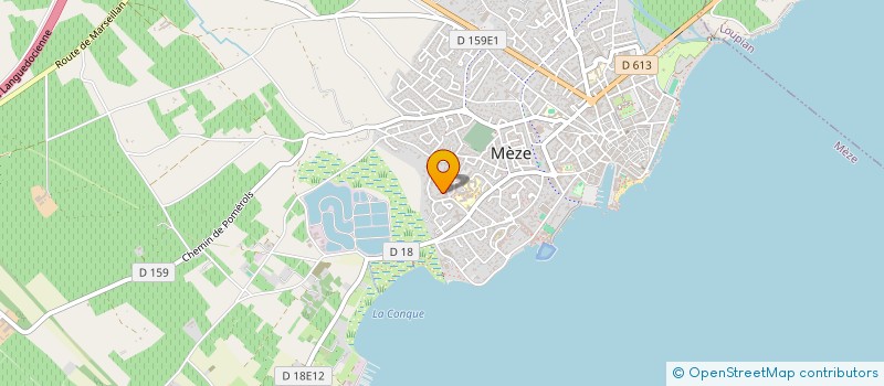 localisation de l'entreprise MONSIEUR EMMANUEL REILLES à MEZE
