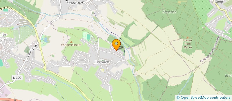 localisation de l'entreprise MONSIEUR EMMANUEL REINARD  KERBACH