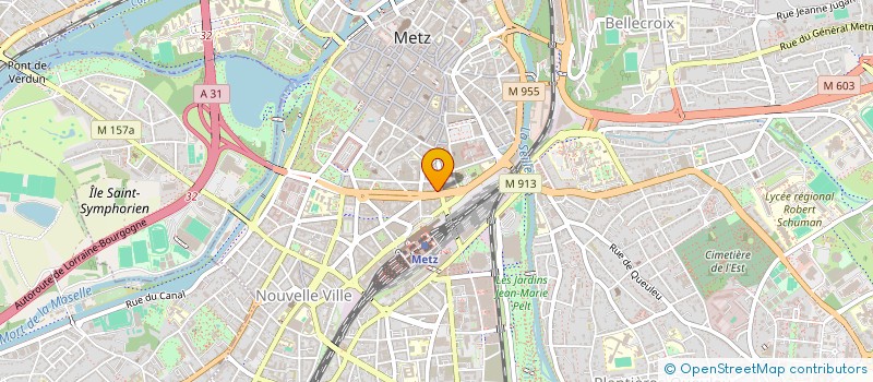 localisation de l'entreprise MONSIEUR EMMANUEL REMY à METZ