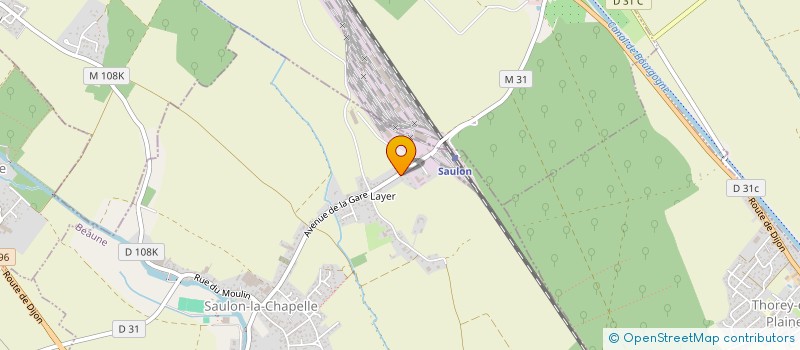 localisation de l'entreprise MONSIEUR EMMANUEL REMY  SAULON-LA-CHAPELLE