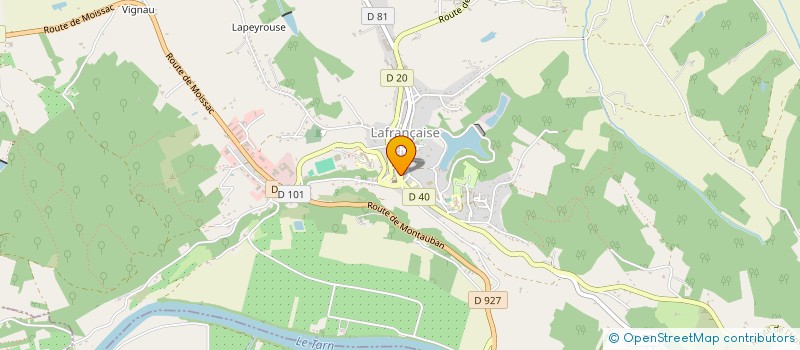 localisation de l'entreprise MONSIEUR EMMANUEL RENARD  LAFRANCAISE