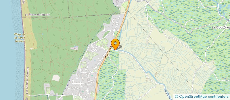 localisation de l'entreprise MONSIEUR EMMANUEL RENAUD  NOTRE-DAME-DE-MONTS