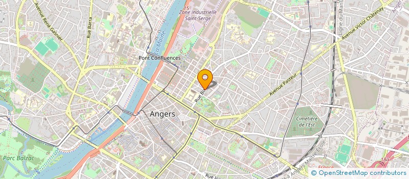 localisation de l'entreprise MONSIEUR EMMANUEL RENAUX à ANGERS