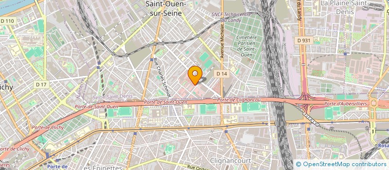 localisation de l'entreprise MONSIEUR EMMANUEL RENOULT à SAINT-OUEN-SUR-SEINE