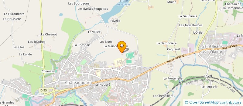 localisation de l'entreprise MONSIEUR EMMANUEL RENOUX  CHATEAUBOURG