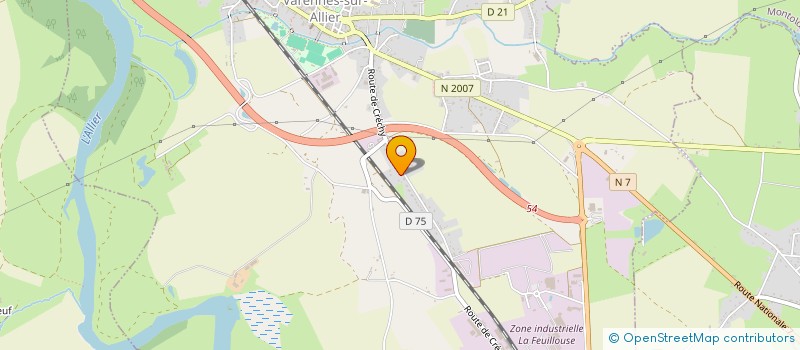 localisation de l'entreprise MONSIEUR EMMANUEL RESSOT à VARENNES-SUR-ALLIER