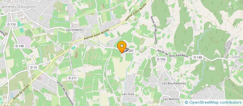 localisation de l'entreprise MONSIEUR EMMANUEL REY  GORDES