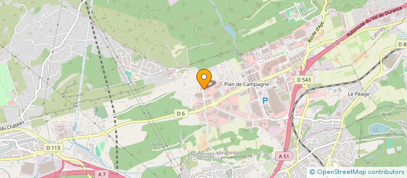 localisation de l'entreprise MONSIEUR EMMANUEL REYNAUD  LES PENNES-MIRABEAU