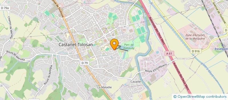 localisation de l'entreprise MONSIEUR EMMANUEL RIBES à CASTANET-TOLOSAN