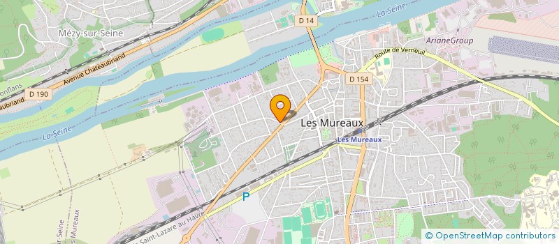 localisation de l'entreprise MONSIEUR EMMANUEL RIBET à LES MUREAUX