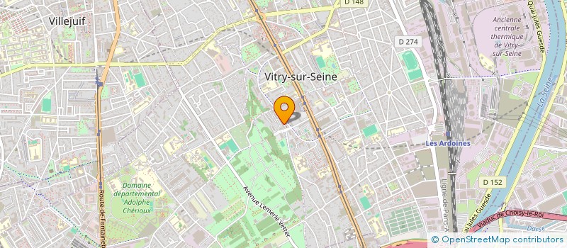 localisation de l'entreprise MONSIEUR EMMANUEL RICA  VITRY-SUR-SEINE