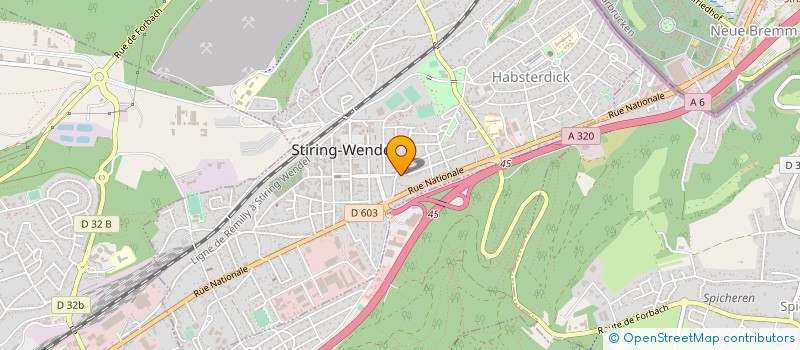 localisation de l'entreprise MONSIEUR EMMANUEL RICCI  MORSBACH