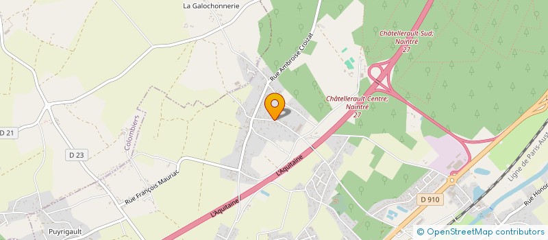 localisation de l'entreprise MONSIEUR EMMANUEL RICHARD  NAINTRE