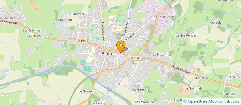 localisation de l'entreprise MONSIEUR EMMANUEL RICHARD à BLAIN