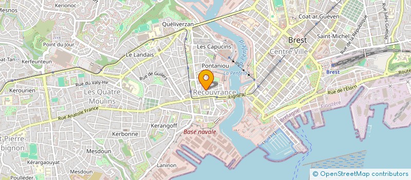 localisation de l'entreprise MONSIEUR EMMANUEL RICHARD à BREST