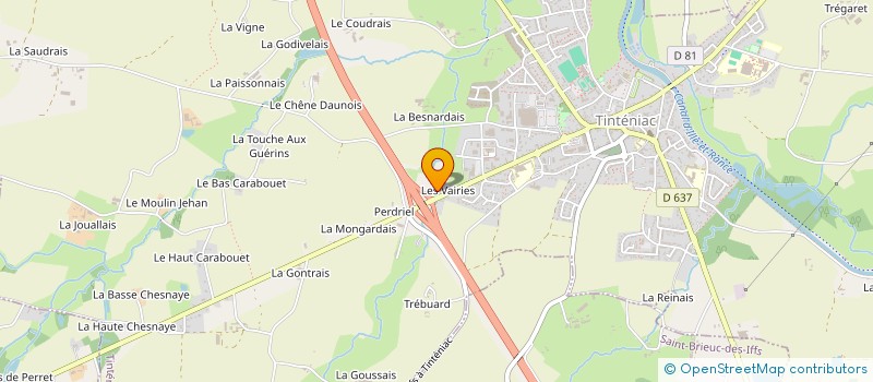 localisation de l'entreprise MONSIEUR EMMANUEL RIDARD à TINTENIAC