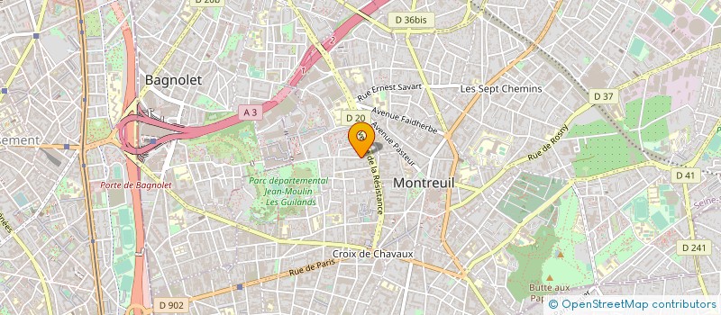 localisation de l'entreprise MONSIEUR EMMANUEL RIGOLLOT à MONTREUIL