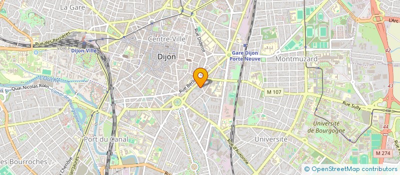 localisation de l'entreprise MONSIEUR EMMANUEL RISTER à DIJON