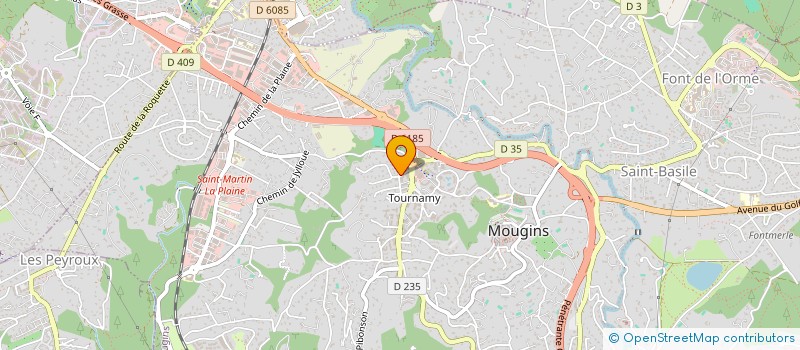localisation de l'entreprise MONSIEUR EMMANUEL RIVAL à MOUGINS