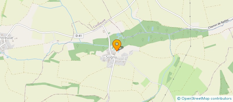 localisation de l'entreprise MONSIEUR EMMANUEL RIVET  SUGNY