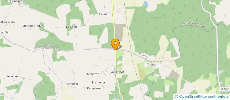 localisation de l'entreprise MONSIEUR EMMANUEL RIVIER  PLAUDREN