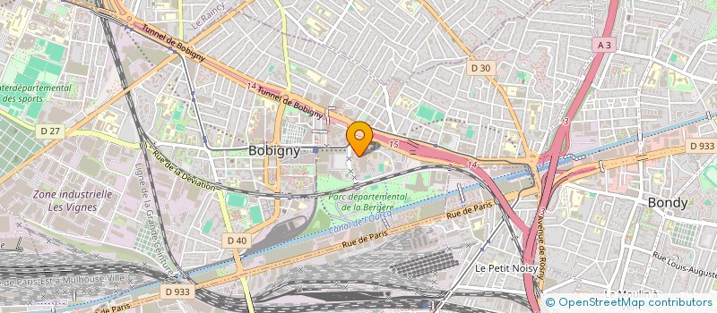 localisation de l'entreprise MONSIEUR EMMANUEL RIVOAL  BOBIGNY