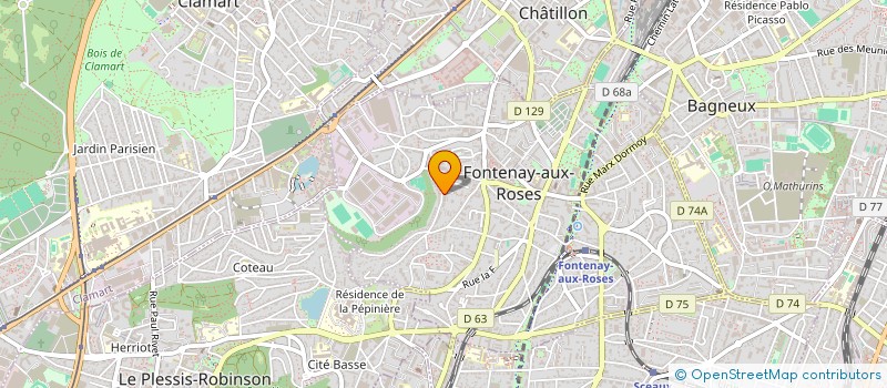 localisation de l'entreprise MONSIEUR EMMANUEL ROBE à FONTENAY-AUX-ROSES