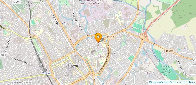 localisation de l'entreprise MONSIEUR EMMANUEL ROBLES à TROYES