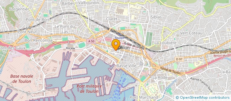 localisation de l'entreprise MONSIEUR EMMANUEL ROBLOT  TOULON