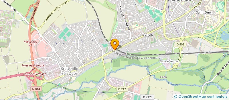 localisation de l'entreprise MONSIEUR EMMANUEL ROBVEILLE  BRETTEVILLE-SUR-ODON