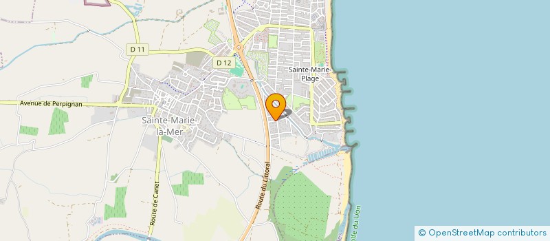 localisation de l'entreprise MONSIEUR EMMANUEL ROCHAS  SAINTE-MARIE-LA-MER