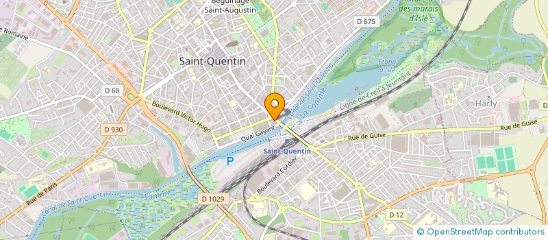 localisation de l'entreprise MONSIEUR EMMANUEL ROCHES à SAINT-QUENTIN