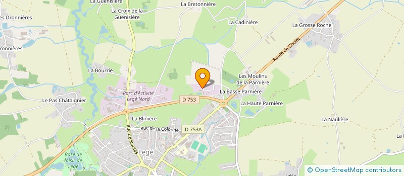 localisation de l'entreprise MONSIEUR EMMANUEL ROCHETEAU  LEGE