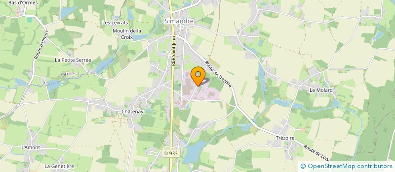 localisation de l'entreprise MONSIEUR EMMANUEL ROLLIN  LOISY