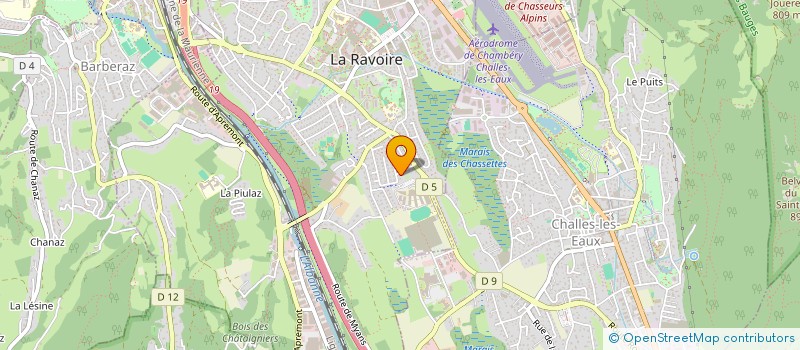 localisation de l'entreprise MONSIEUR EMMANUEL ROMEO à LA RAVOIRE