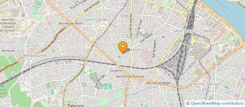 localisation de l'entreprise MONSIEUR EMMANUEL ROMEUF à BORDEAUX