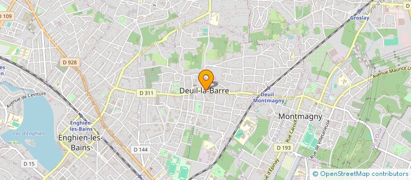 localisation de l'entreprise MONSIEUR EMMANUEL ROTH à DEUIL-LA-BARRE