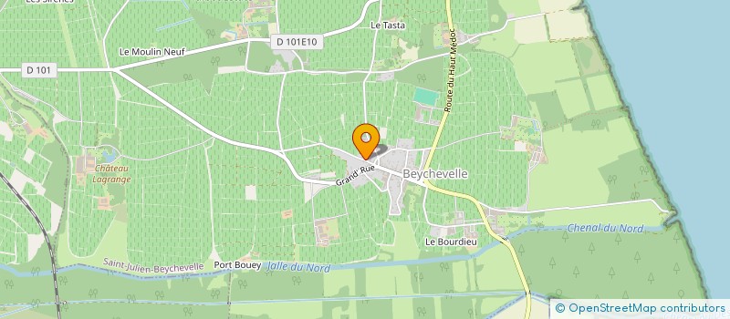 localisation de l'entreprise MONSIEUR EMMANUEL ROUDIER  SAINT-JULIEN-BEYCHEVELLE