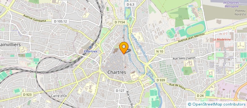 localisation de l'entreprise MONSIEUR EMMANUEL ROUILLON à CHARTRES