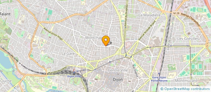 localisation de l'entreprise MONSIEUR EMMANUEL ROURE  DIJON